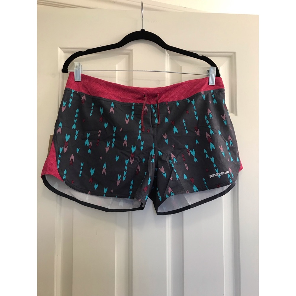 Patagonia Women's Shorts - Pink and Gray